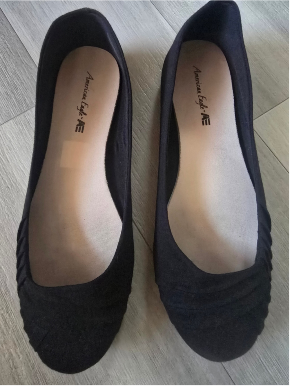 Women's American Eagle Black Flats Size 11W